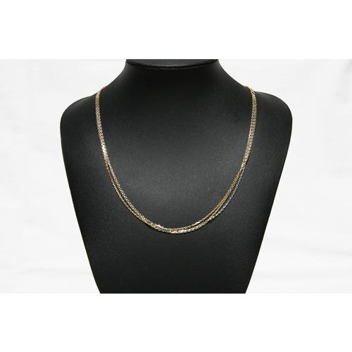 Cartier カルティエ スリーカラーゴールド トリプルチェーン Cartier カルティエ スリーカラーゴールド トリプルチェーン