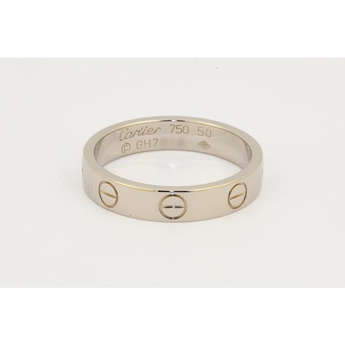 Cartier ＜10号#50＞【美品！】カルティエ ミニラブリング 750