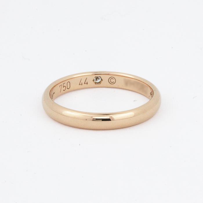 Cartier #44【美品】カルティエ ウエディングリング 750ピンク Cartier #44【美品】カルティエ ウエディングリング 750ピンク