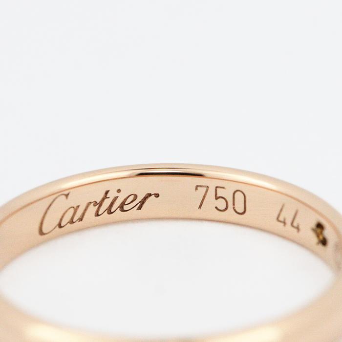 Cartier #44【美品】カルティエ ウエディングリング 750ピンク Cartier #44【美品】カルティエ ウエディングリング 750ピンク