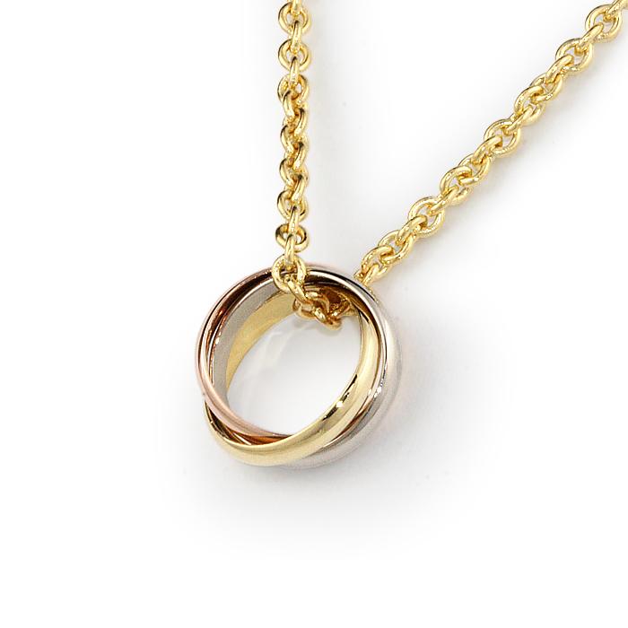 TRINITY（Cartier） 【美品】カルティエ Cartier トリニティネックレス  
