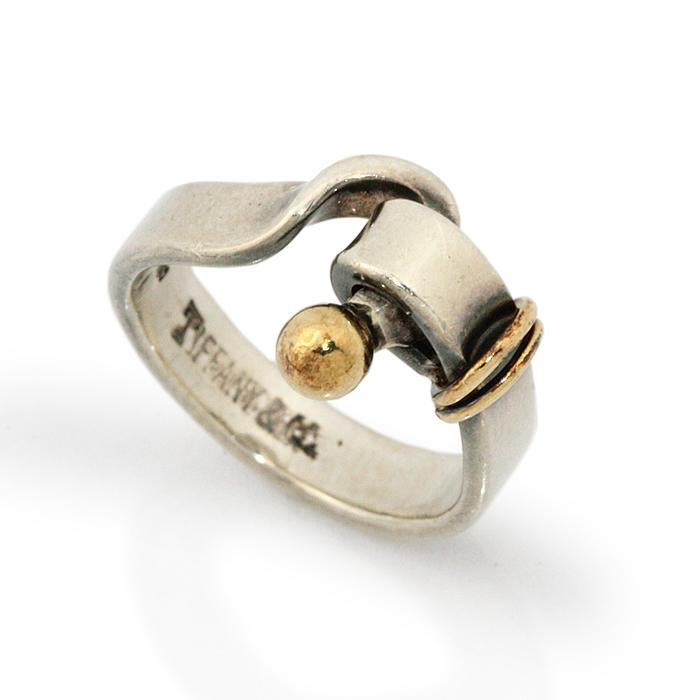 TIFFANY&Co. <9.5号>ティファニー TIFFANY フック&アイ ラブ TIFFANY&Co. <9.5号>ティファニー TIFFANY フック&アイ ラブ