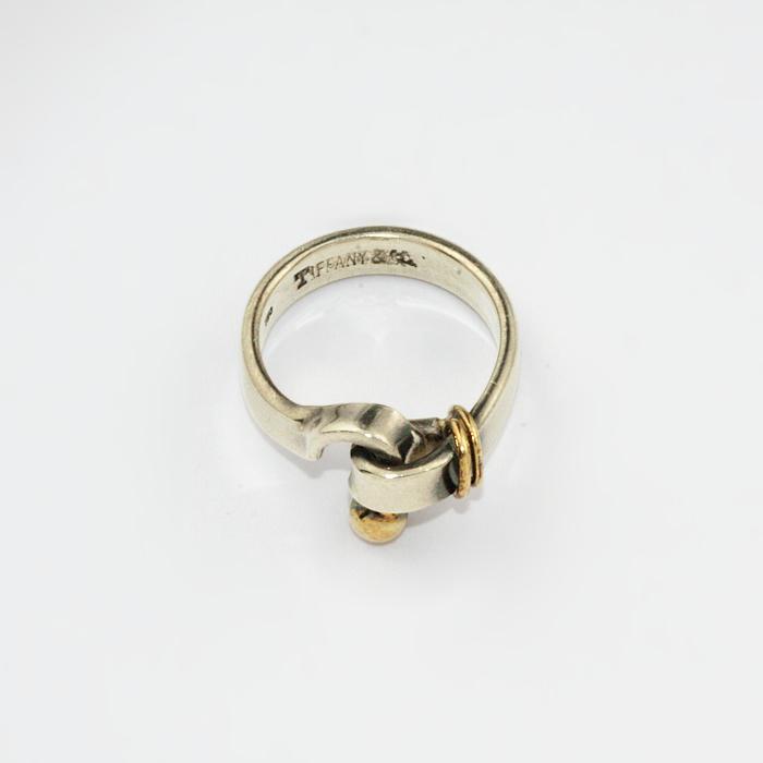TIFFANY&Co. <9.5号>ティファニー TIFFANY フック&アイ ラブ TIFFANY&Co. <9.5号>ティファニー TIFFANY フック&アイ ラブ