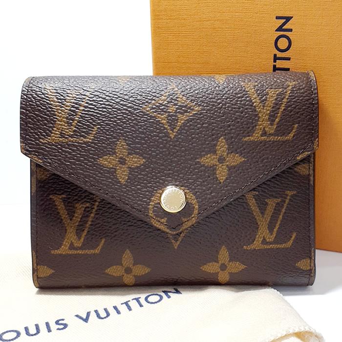 LOUIS VUITTON 財布 ポルトフォイユ・ヴィクトリーヌ 新品未使用！ 未使用】ルイヴィトン ポルトフォイユ ヴィクトリーヌ モノグラム 折財布