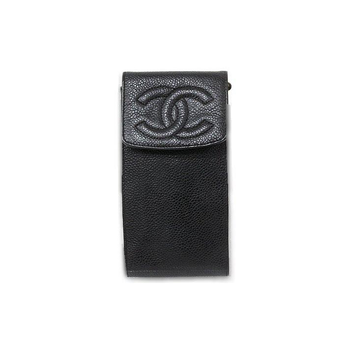 CHANEL シャネル キャビアスキン ココマーク マルチケース CHANEL シャネル キャビアスキン ココマーク マルチケース