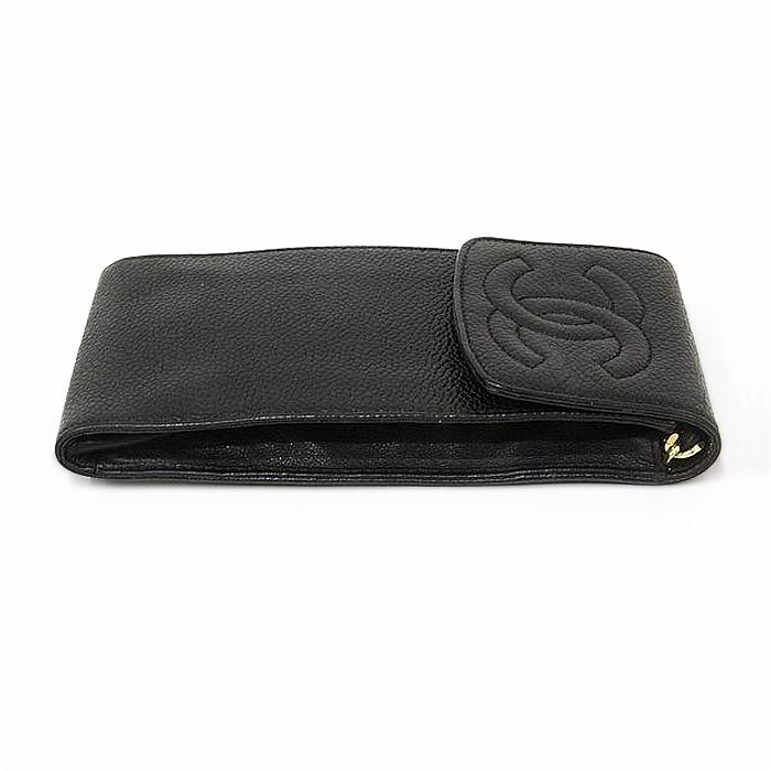 CHANEL シャネル キャビアスキン ココマーク マルチケース CHANEL シャネル キャビアスキン ココマーク マルチケース