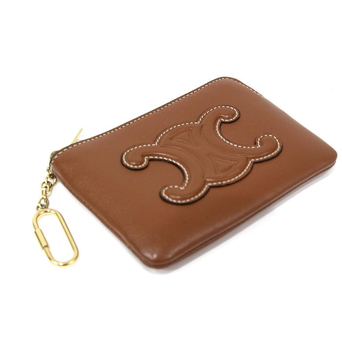 CELINE 【美品】CELINE コイン & カードポーチ キュイル CELINE 【美品】CELINE コイン & カードポーチ キュイル