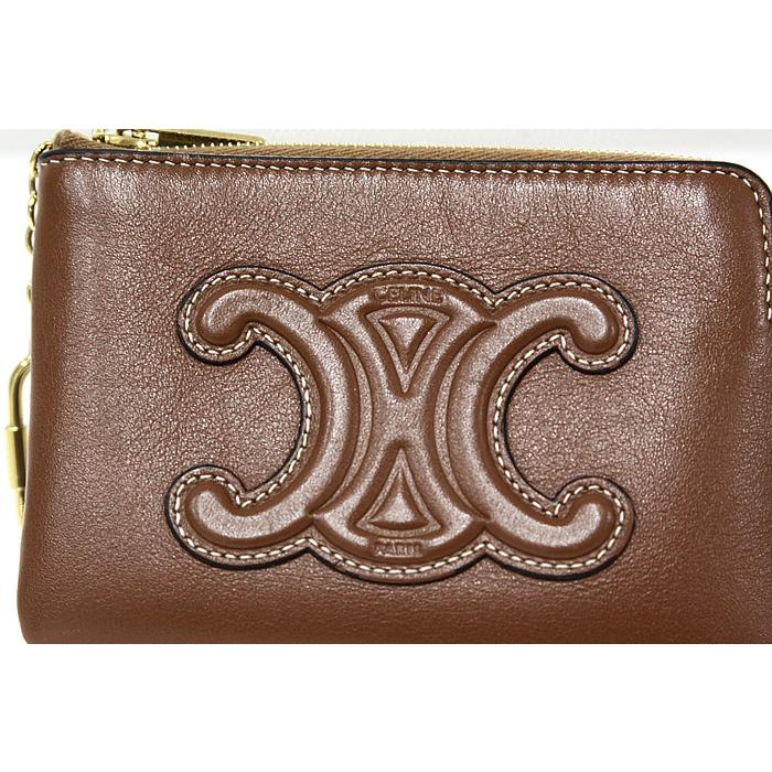 CELINE 【美品】CELINE コイン & カードポーチ キュイル CELINE 【美品】CELINE コイン & カードポーチ キュイル