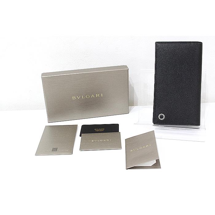 BVLGARI 【美品】ブルガリ ブルガリ マン ラージウォレット BVLGARI 【美品】ブルガリ ブルガリ マン ラージウォレット