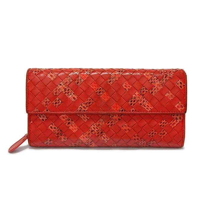 BOTTEGA VENETA ボッテガ・ヴェネタ イントレチャート フラップ BOTTEGA VENETA ボッテガ・ヴェネタ イントレチャート フラップ