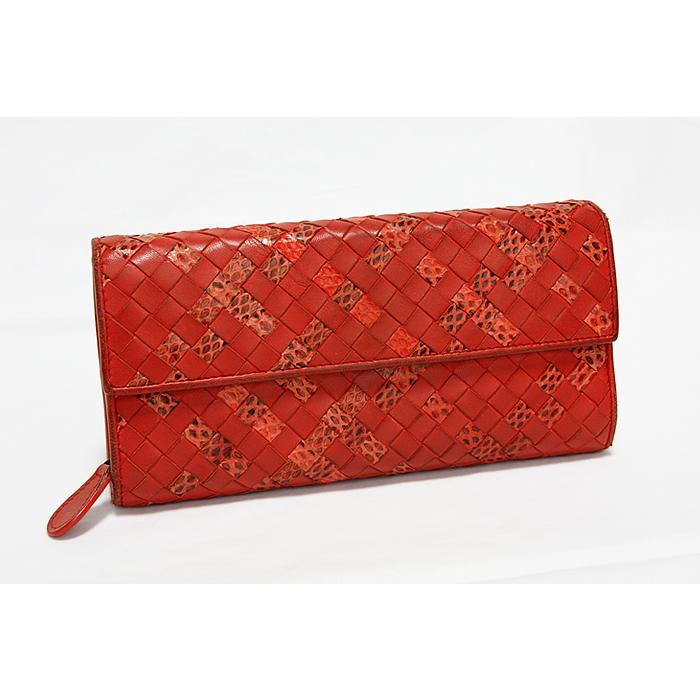 BOTTEGA VENETA ボッテガ・ヴェネタ イントレチャート フラップ BOTTEGA VENETA ボッテガ・ヴェネタ イントレチャート フラップ