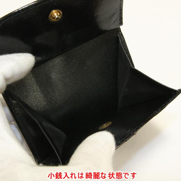 クロコ スキン 2つ折り財布 スナップボタン式コンパクトウォレット 