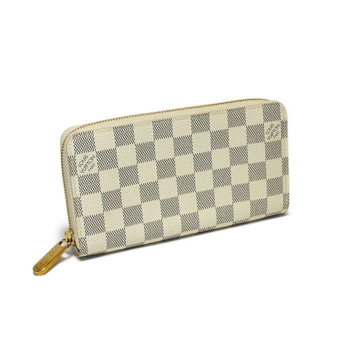 ジッピー・ウォレット 【美品】ルイ・ヴィトン ダミエアズール  