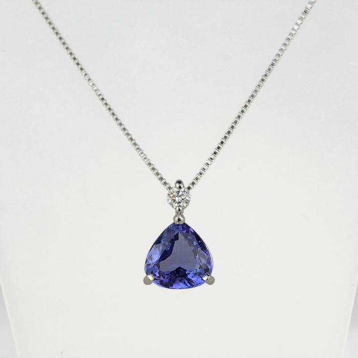 美品！】タンザナイト 天然ゾイサイト1P（1.728ct