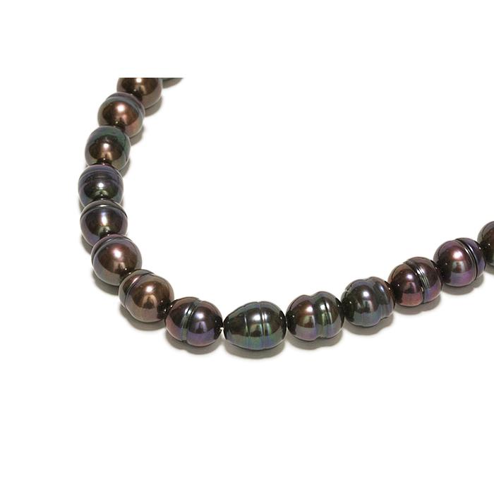 淡水養殖真珠 バロックパール ネックレス シルバー留具 真珠ネックレス  