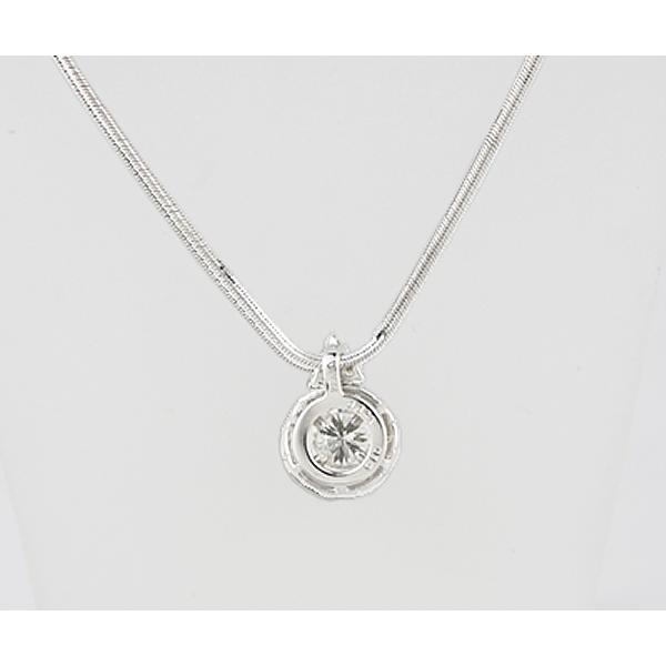 美品！】ダイヤモンド0.323ct サイドメレダイヤ0.19ct ペンダント 