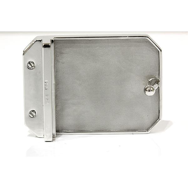 プラチナ製 双龍デザイン ベルトバックル メンズ ダイヤモンド54P 2.18  