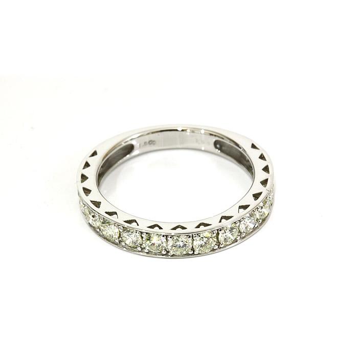 約13号/美品> ハーフサークル ダイヤモンド リング プラチナ 約13号/美品> ハーフサークル ダイヤモンド リング プラチナ