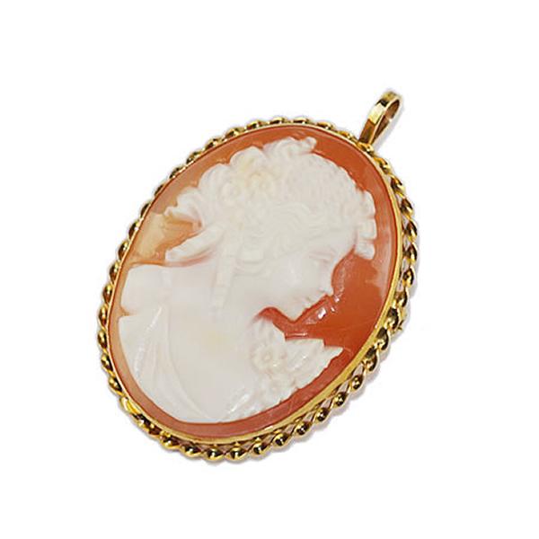 最大62％オフ！ GIOVANNI APA カメオブローチ asakusa.sub.jp