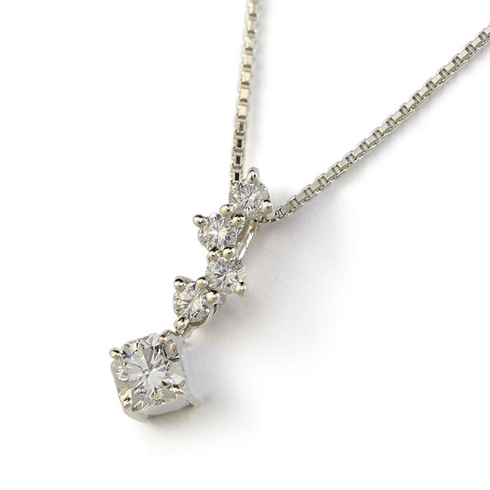 ブリリアントカットダイヤモンド5P 0.303ct 0.16ct プラチナ製 
