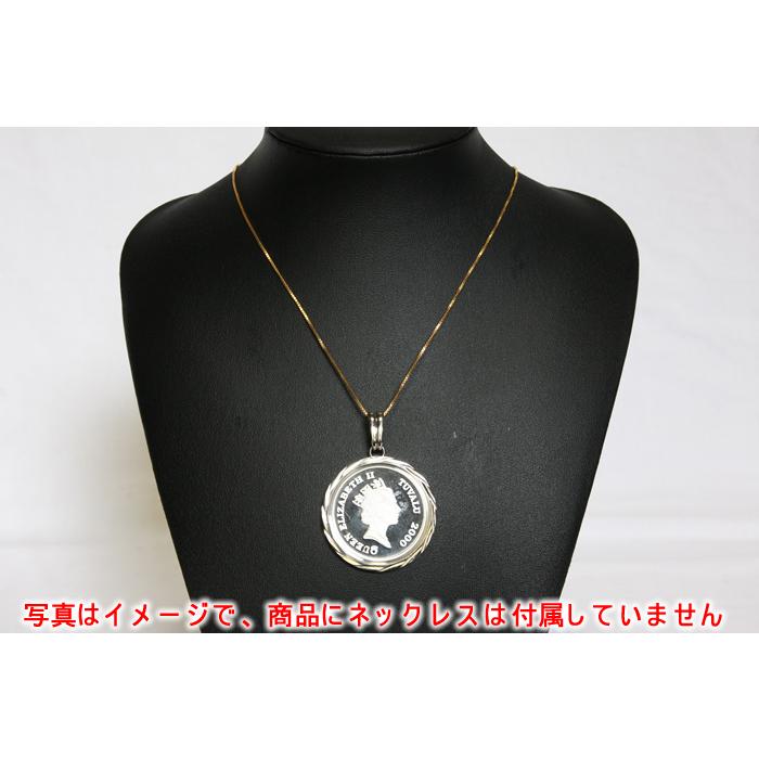 ツバルホース 1/2oz Pt999.5 プラチナコイン Pt900枠 ペンダント ツバルホース 1/2oz Pt999.5 プラチナコイン Pt900枠 ペンダント