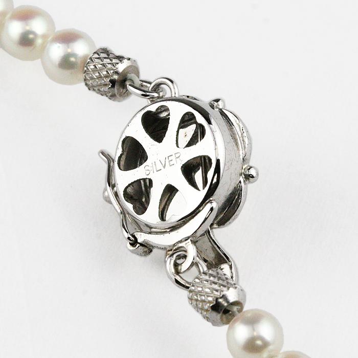 未使用　パール ネックレスセット　PT リング　K14WG イヤリング　鑑別所付 鑑別書付き】パールリング&パールイヤリング&パールネックレス 3