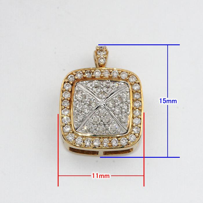 K18イエロー ゴールド ダイヤモンドペンダント│ROYALASSCHER 