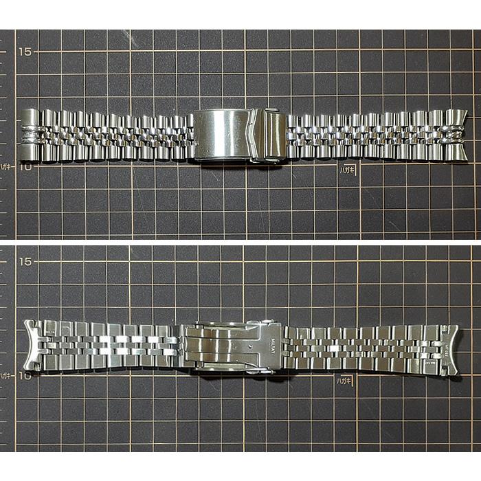 タイコノート MiLTAT スティール製 腕時計ブレス 22mm 5列バンド スタインハート オーシャン シリーズ用 SS221820B092