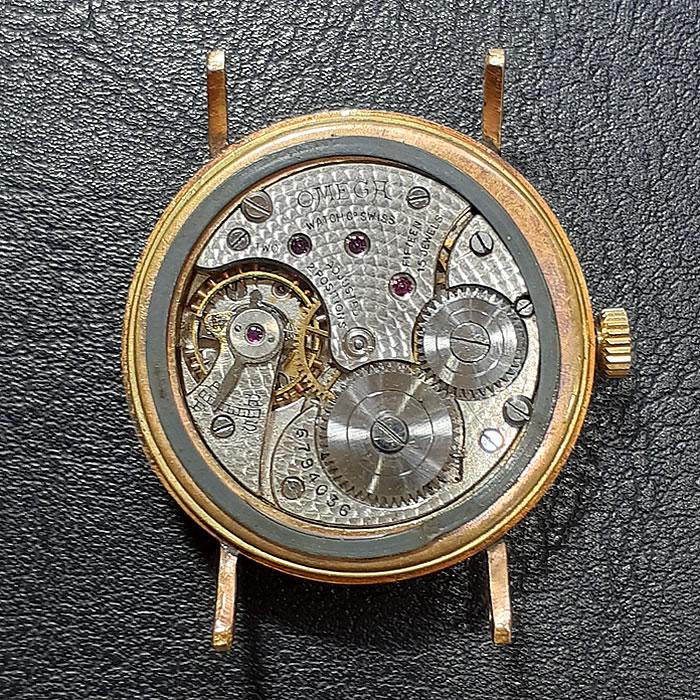 OMEGA 【訳アリ品】オメガ 30mm K18YG ケース 金無垢 Cal.23.7S OMEGA 【訳アリ品】オメガ 30mm K18YG ケース 金無垢 Cal.23.7S
