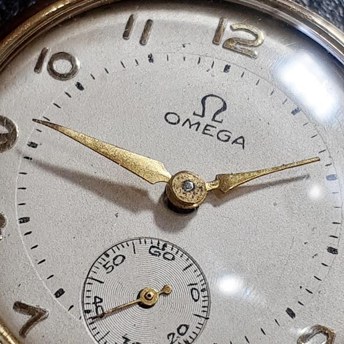 OMEGA 【訳アリ品】オメガ 30mm K18YG ケース 金無垢 Cal.23.7S OMEGA 【訳アリ品】オメガ 30mm K18YG ケース 金無垢 Cal.23.7S