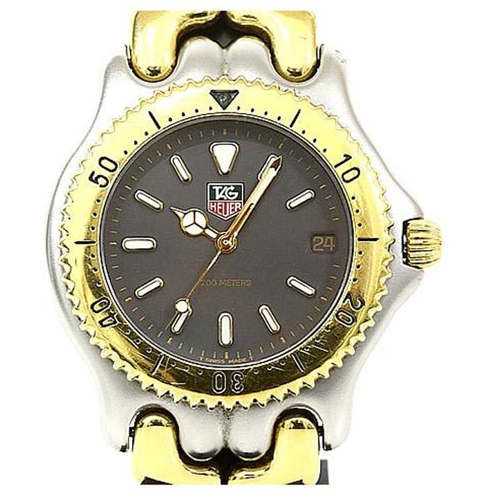 TAG HEUER タグホイヤー S95.206M セル デイト クォーツ メンズ TAG HEUER タグホイヤー S95.206M セル デイト クォーツ メンズ