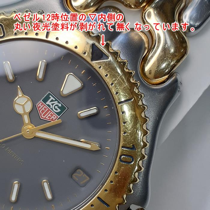 TAG HEUER タグホイヤー S95.206M セル デイト クォーツ メンズ TAG HEUER タグホイヤー S95.206M セル デイト クォーツ メンズ