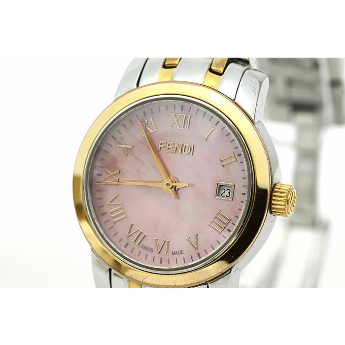 FENDI フェンディ レディースウォッチ 2100L 27mm ピンクシェル FENDI フェンディ レディースウォッチ 2100L 27mm ピンクシェル