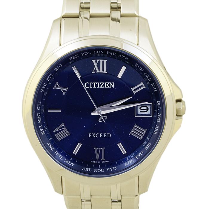 EXCEED(CITIZEN) 【美品！】シチズン エクシード エコ・ドライブ 電波 