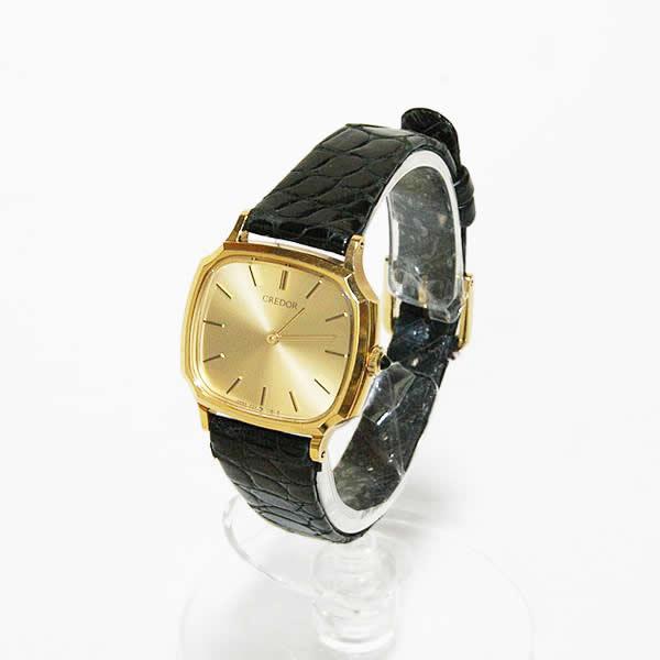 CREDOR セイコー SEIKO クレドール 14KTケース ステンレスバック CREDOR セイコー SEIKO クレドール 14KTケース ステンレスバック