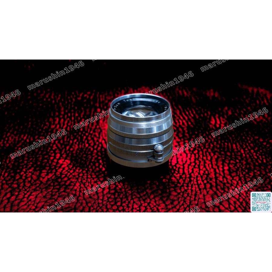 美品！奇抜な銀レンズ！東京光学 Topcor 50mm F3.5 オールドレンズ