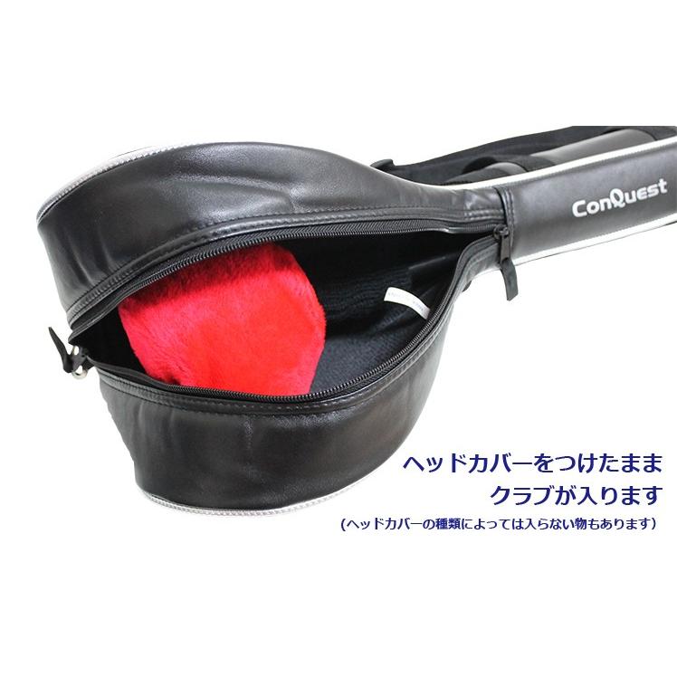 CQG-20CH パークゴルフクラブケース 筒型 ヘッドカバー対応 : マルシン
