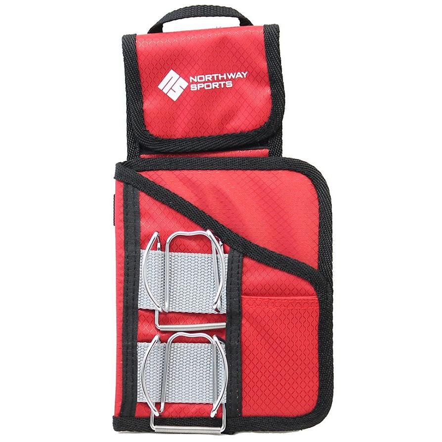 NSG-109 カードベルトポーチ ボールホルダー2個付 パークゴルフ用