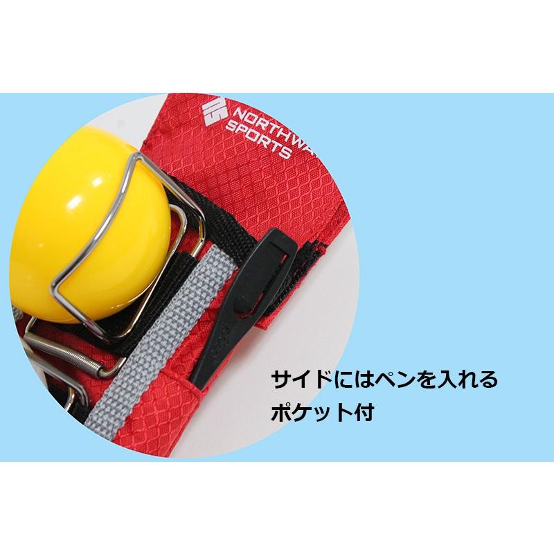 パークゴルフコンパクトカードポーチ（ボールホルダー2個付） 114