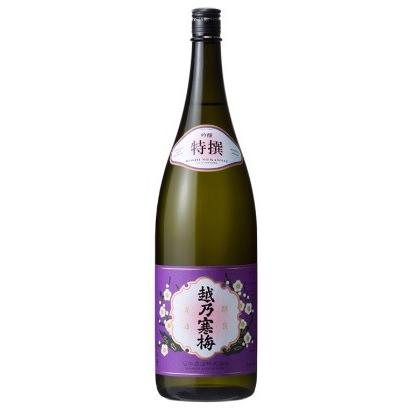 越乃寒梅 【2023-12月詰】越乃寒梅 特撰 吟醸 1800ml : えちごせき
