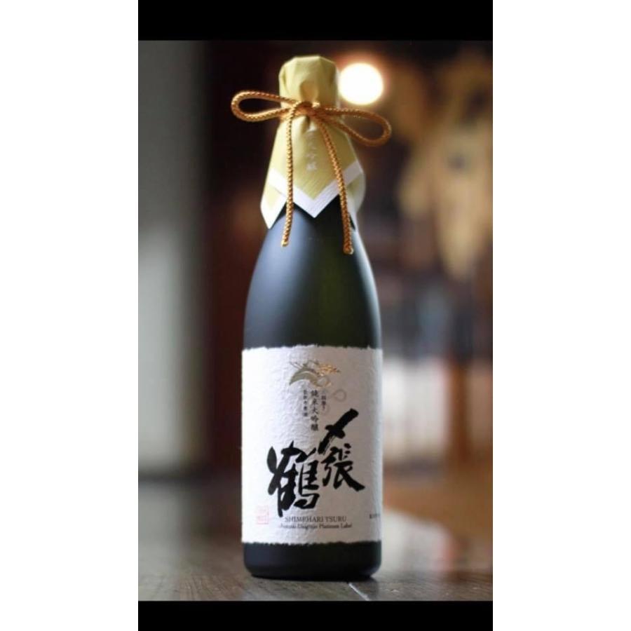 〆張鶴 【2025年受注生産】 純米大吟醸 PLATINUM LABEL 袋取り雫酒