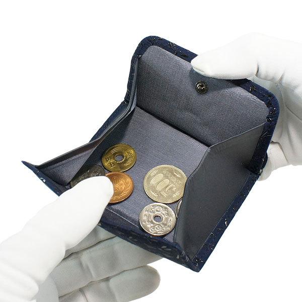 印傳屋（INDEN-YA） 印伝 甲州印伝 上原勇七 財布 小銭入れ 印伝財布