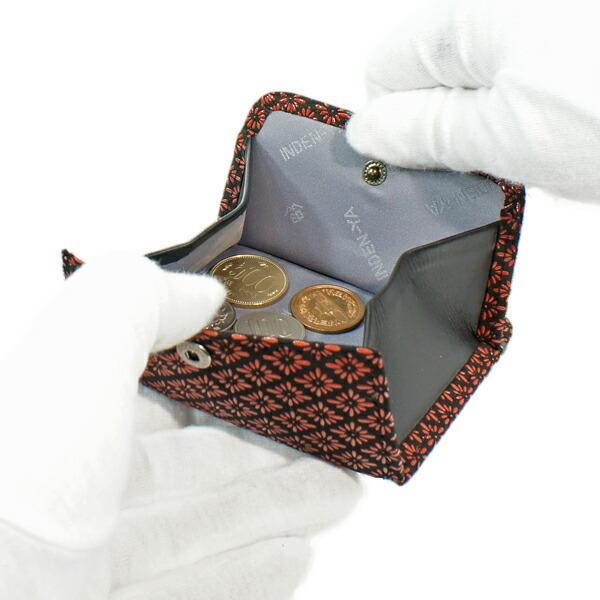 印傳屋（INDEN-YA） 印伝 甲州印伝 上原勇七 財布 小銭入れ 印伝財布