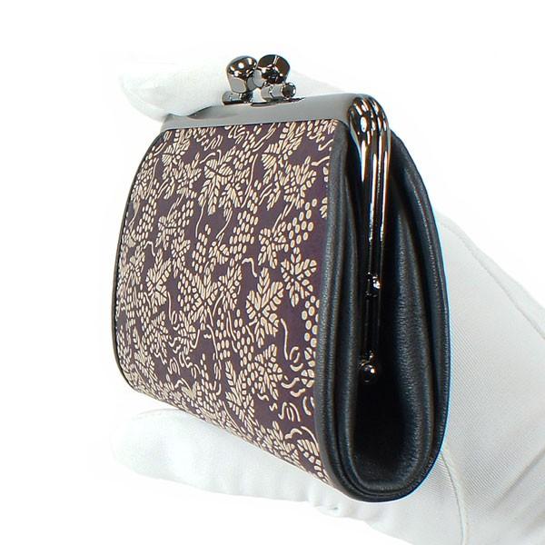 印傳屋（INDEN-YA） 印伝 甲州印伝 上原勇七 財布 印伝がま口財布