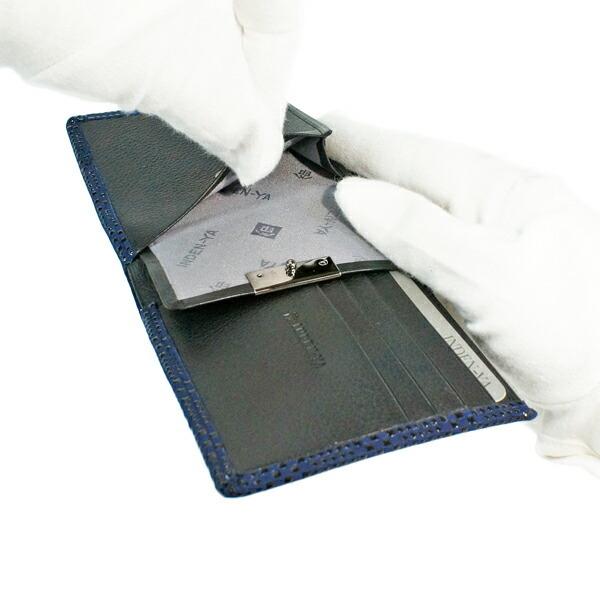 印傳屋（INDEN-YA） 印伝 甲州印伝 上原勇七 財布 二つ折り財布 印伝