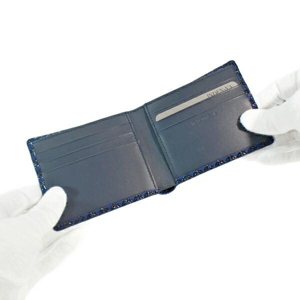 印傳屋（INDEN-YA） 印伝 甲州印伝 上原勇七 財布 二つ折り財布 印伝