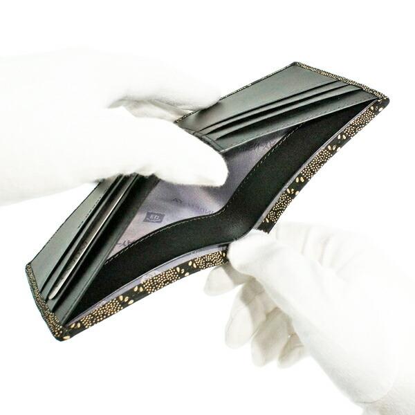 印傳屋（INDEN-YA） 印伝 甲州印伝 上原勇七 財布 二つ折り財布 印伝