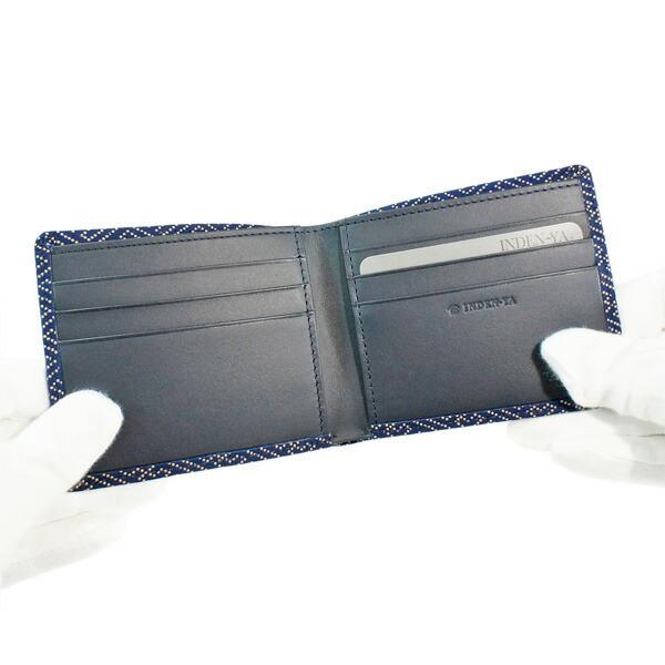 印傳屋（INDEN-YA） 印伝 甲州印伝 上原勇七 財布 二つ折り財布 印伝