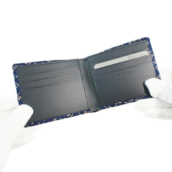 印傳屋（INDEN-YA） 印伝 甲州印伝 上原勇七 財布 二つ折り財布 印伝