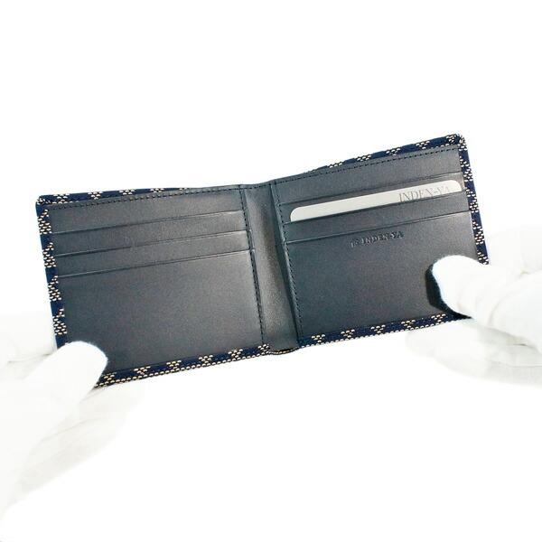 印傳屋（INDEN-YA） 印伝 甲州印伝 上原勇七 財布 二つ折り財布 印伝